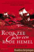 Rode zee onder een rode hemel