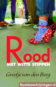 Rood met witte stippen