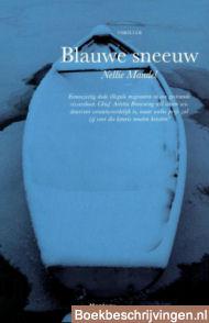Blauwe sneeuw