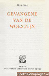 Gevangene van de woestijn