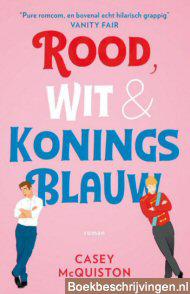 Rood, wit & koningsblauw