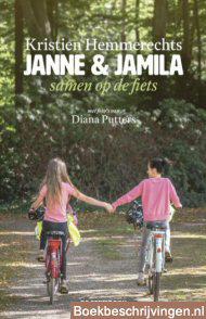 Janne & Jamila samen op de fiets