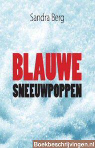 Blauwe sneeuwpoppen