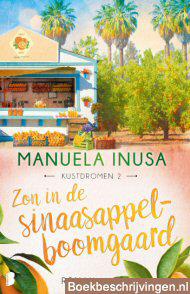 Zon in de sinaasappelboomgaard