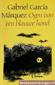 Ogen van een blauwe hond