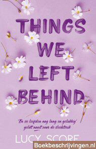 Things we left behind