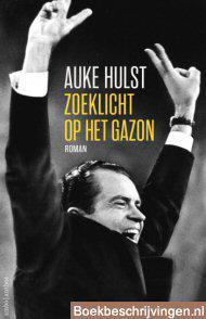 Zoeklicht op het gazon